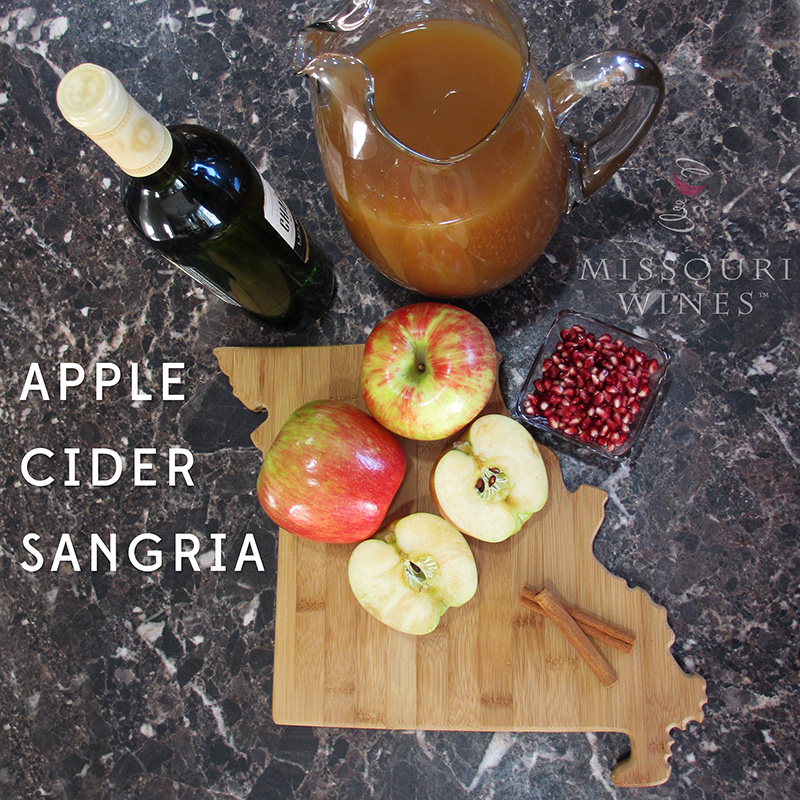 Apple Cider Sangria Recipe MO Wine
